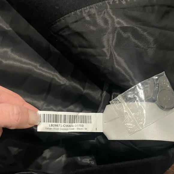 NWT Quince Italian Wool Cocoon Coat - Picture 7 of 10